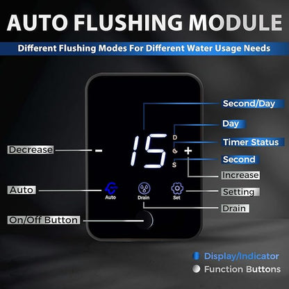 iSpring WSP500ARJ-BP, NSF Certified, Whole House Spin-Down Sediment Water Filter - Image 6