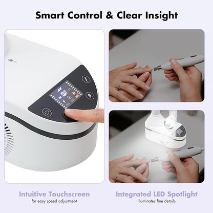 Nail Dust Collecting Machine, Tabletop Dust Collector - Image 4