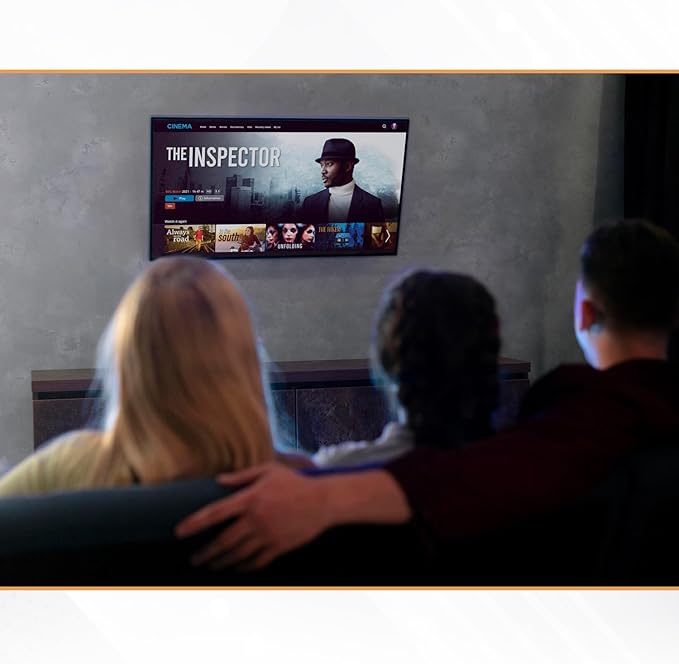 Ultra Slim Tilt TV Wall Mount Bracket for Samsung QM85R-B 85" Class 4K Smart LED Commercial Display - QM85R-B - Low Profile 1.7" from Wall, 12° Tilt Angle, Easy Install