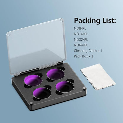 AMAZEAR ND/PL Filters Set for Insta360 GO Ultra Accessories, Insta 360 Go-Ultra - Image 8