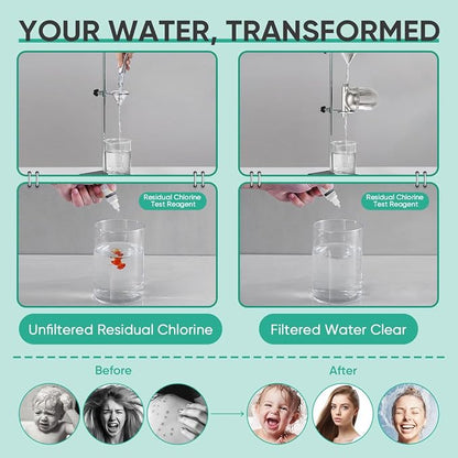 Cobbe Shower Filter | All-METAL Joint | 99% REMOVAL Shower Head Filter - Image 7