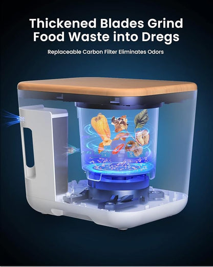 iDOO Carbon Filter, for Electric Composter for Kitchen, Smart Kitchen Composter - Image 6