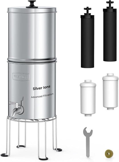 Waterdrop Upgrade Gravity-fed Water Filter System, by Waterdrop