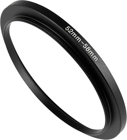 52-58mm Metal Step-Up/Down Ring Adapter Compatible by Unknown