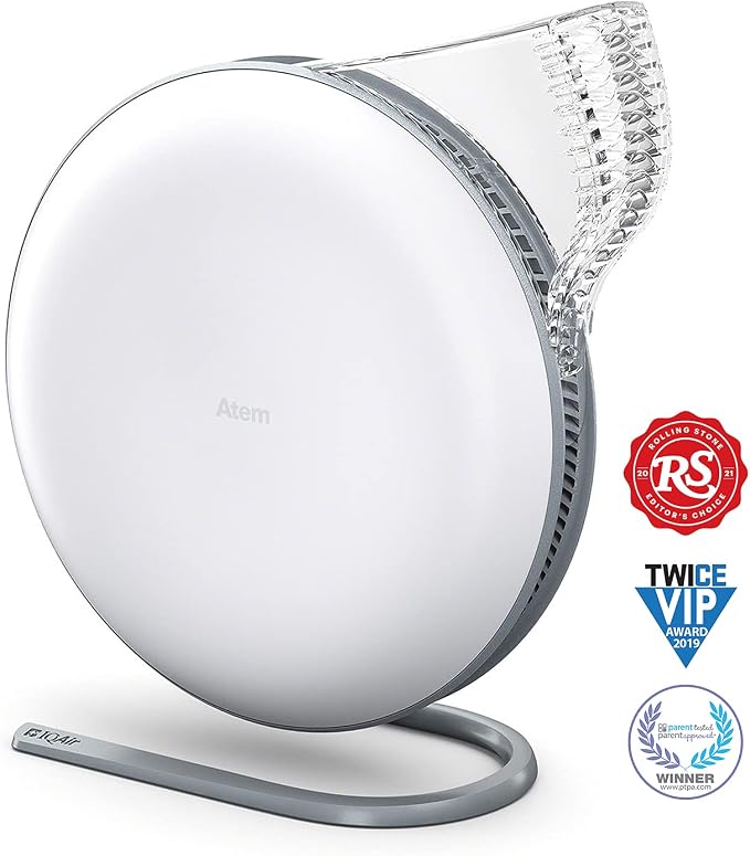 IQAir Atem Desk Air Purifier for Home, Small Room up to 150 sq ft, HyperHEPA - Image 3