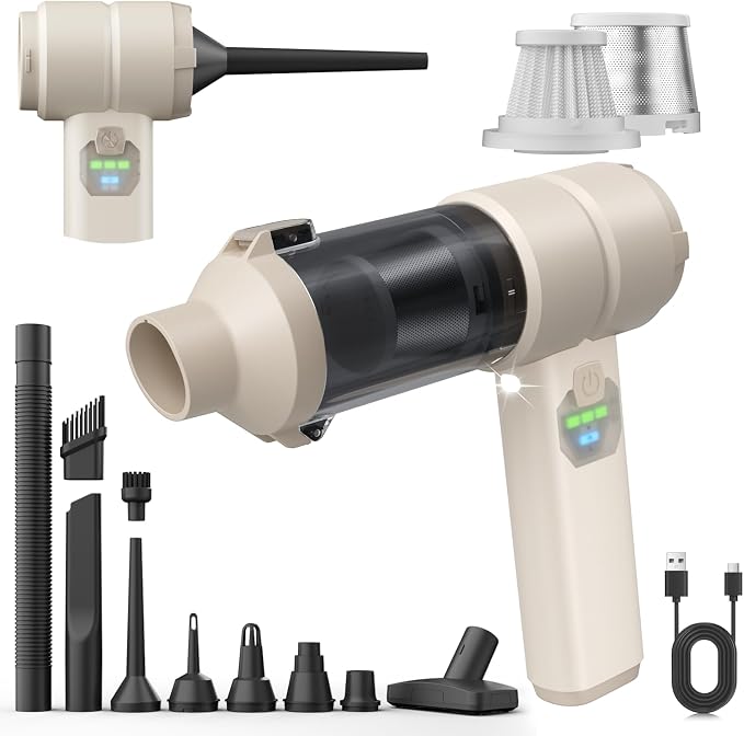 Car Vacuum, Handheld Car Vacuum Cleaner Cordless by Unknown