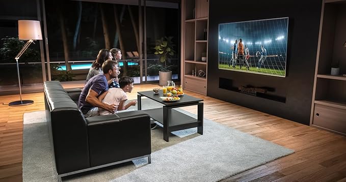 Ultra Slim Tilt TV Wall Mount Bracket for LG OLED evo C4 4K Smart TV 2024 OLED55C4PUA 55 Inch TV - Low Profile 1.7" from Wall, 12° Tilt Angle, Industrial Grade, Easy Install