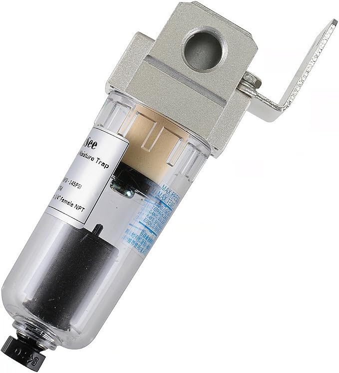CrocSee C1.8C.027 1/4" NPT Thread 26CFM Automatic Drain Air Compressor by CrocSee