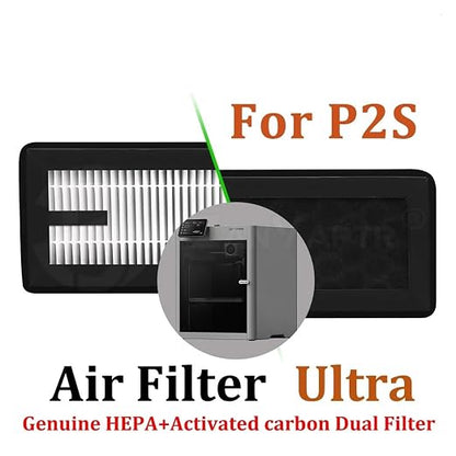 2 Pcs Air Filter Compatible for Bambu Lab P2S P2SC 3D Printer HEPA Activated - Image 3