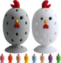 Egg Brush Cleaner, Egg Cleaner for Fresh Eggs, Cute Chick Shaped Egg Wash and by Unknown