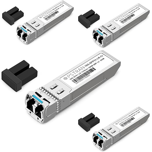 OPSTRAN 10GBASE-LR SFP+ Optical Transceiver Module Compatible with D-Link DEM-432XT DEM-432XT-DD 1310nm 10km DOM Duplex LC SMF 4 Pack
