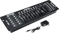 TCFUNDY DMX 512 Controller, 192 Channel DMX Light Controller Stage Lighting Console for Party DJ Disco Lights Show Night Club