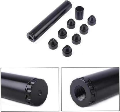 Aluminum Fuel Filter Cleaning Kit in Black | 1/2" x 28 Thread - Image 3