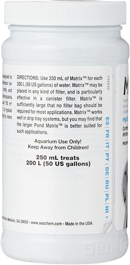 Seachem Matrix Bio Media 250ml - Image 3