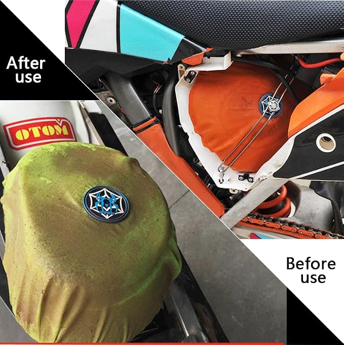 Universal Motorcycle Air Filter Dustproof Sand Cover Engine Cleaning Air Filter - Image 3