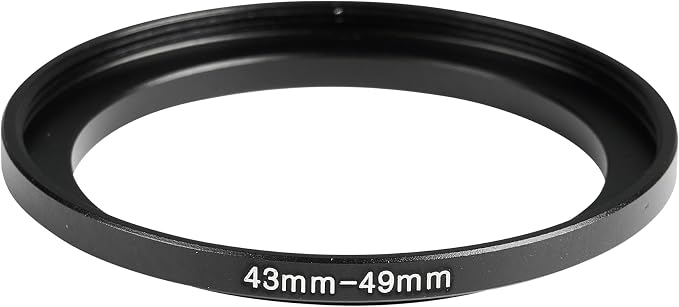 43-49mm Metal Step-Up Ring Adapter Compatible - Image 3