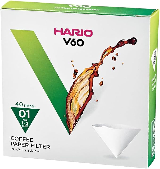 Hario, Filter Paper 01 White by Hario