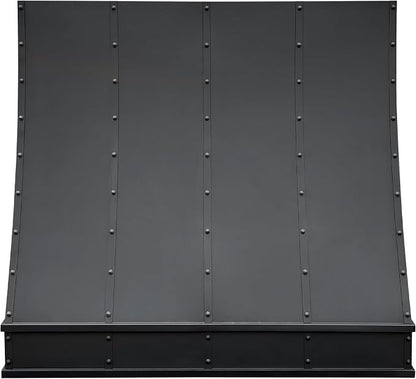 CT Copper Tailor Sloped Copper Vent Hood Wall Mount, 1260 CFM Exhaust Fan by CTCopperTailor