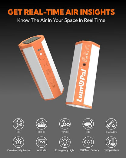 Portable Air Monitor, Lumopal Air Sensor - Image 2