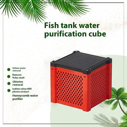 2PCS Pure Cube Water Trough Filter-New, Eco-Aquarium Water Trough Purifier Cubes - Image 2