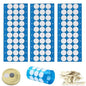 Synthetic Filter PaperStickers, 20 mm, 0.3 μm, Monotub Filter, Filter Discs by VVLIAM