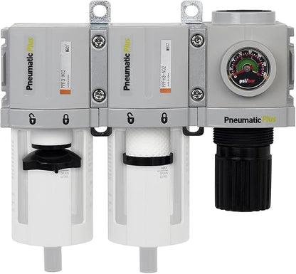 PneumaticPlus PPC3C-N03G 3-Stage Compressed Air Dryer System – 3/8" NPT - Image 3