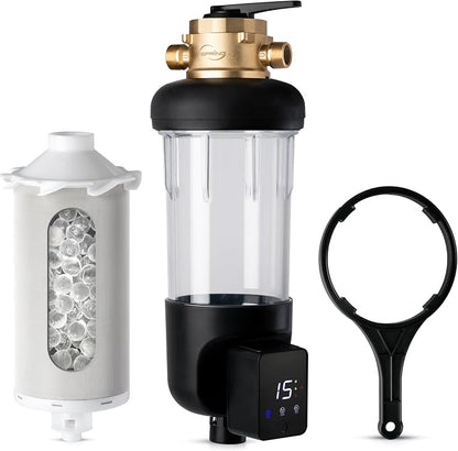 iSpring WSP50SL-ARJ-BP, NSF Certified, Whole House Spin Down Sediment Water by iSpring