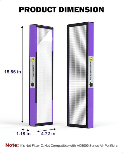 FLT4850PT H13 True HEPA Replacement filter B, compatible - Image 7
