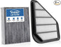 Engine+Cabin Air Filters Fit for 2009-2017 Chevrolet Traverse, 2007-2016 GMC by RVgolf
