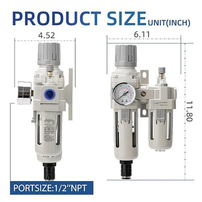 1/2" Auto-Drain FRL Assembly - Image 3