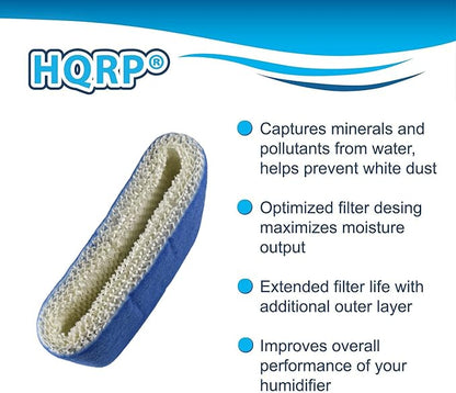 HQRP 2-Pack Wick Filter Compatible - Image 3
