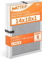 2-Pack 14x18x1 MERV 8 Reusable & Washable Electrostatic Air Filters by BreatheSmartLiveClean
