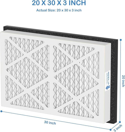 20x30x3 MERV 13 Pleated Air Filters Replacement Compatible - Image 5
