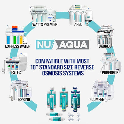 NU Aqua Reverse Osmosis Water Filter System Replacement Set - Image 2
