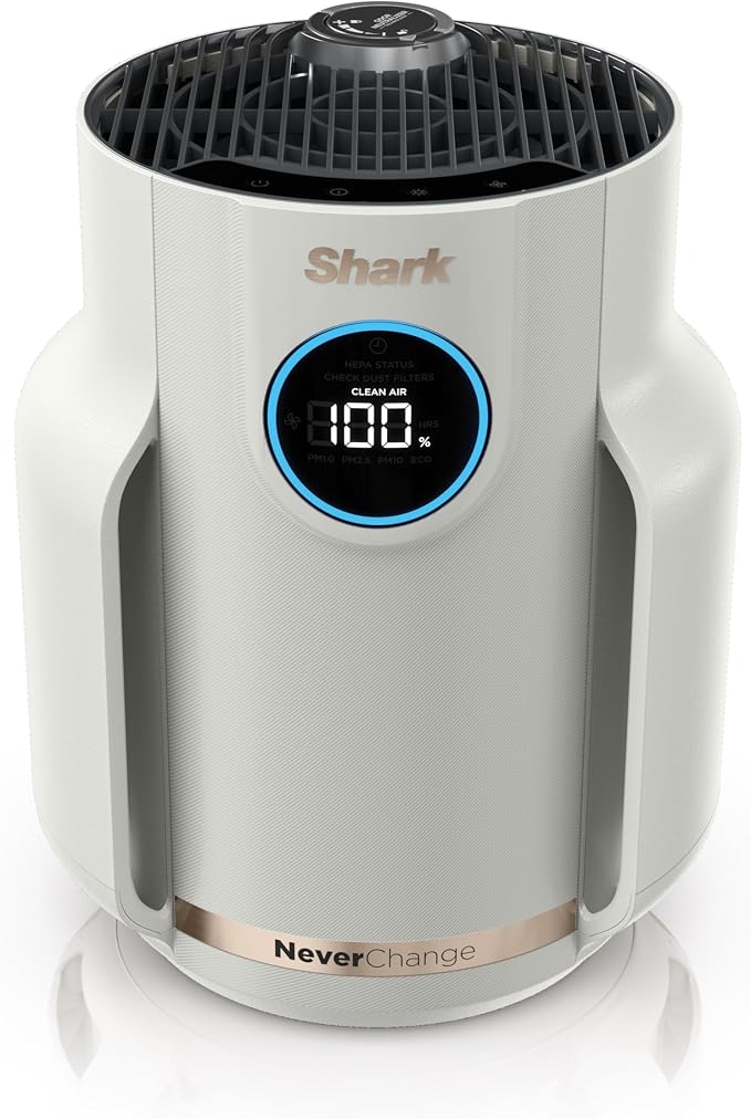 Shark Air Purifier for Home, NeverChange Compact Pro, for Bedroom, Home Office by Shark