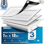 Magnetic Vent Covers with Vent Screen 7x13 Inch, Ceiling Air Vents to Block Dust by YEHANLY