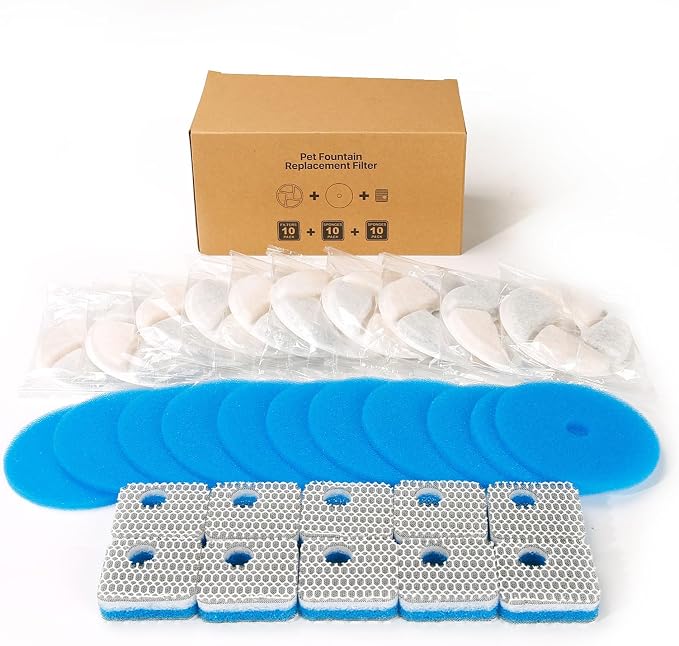 10 Set Cat Water Fountain Filter Replacement - Image 8