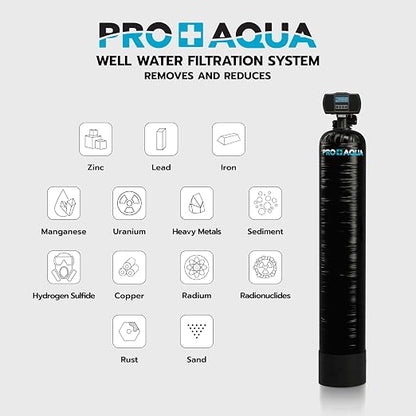 PRO+AQUA Heavy Duty Whole House Well Water Filter System - Image 3