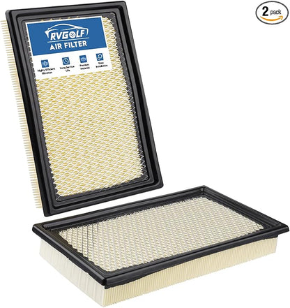 2PCS Engine Air Filter Fit for Taurus 2013-2017, Explorer 2011-2022, CX-9 by RVgolf