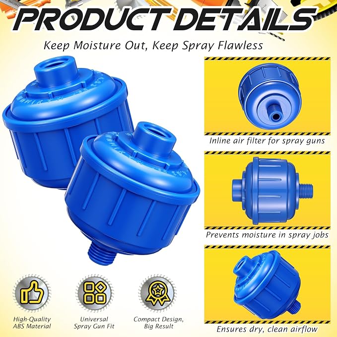 Frienda 4 Pcs Disposable Mini Air Water Filters - Image 3