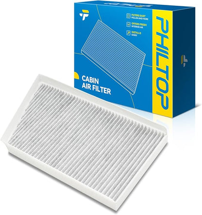 PHILTOP Cabin Air Filter w/Activated Carbon, Compatible by PHILTOP