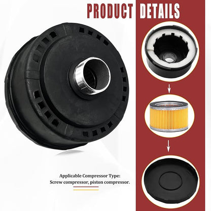 generic 1pcs 32mm/1.25Inch Air Compressor Noise Reducer Silencer Filter - Image 2