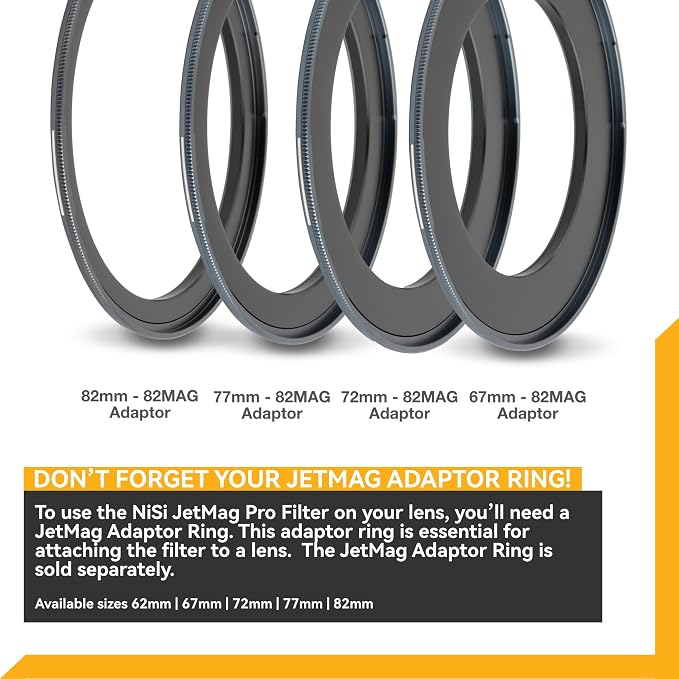 NiSi - JetMag Pro 82MAG FS ND4, Magnetic 2-Stop Full Spectrum Neutral Density - Image 6