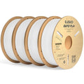 ELEGOO Rapid PLA Plus Filament 1.75mm White 4KG, PLA+ 3D Printer Filament for 600 mm/s High Speed Printing, Dimensional Accuracy +/- 0.02 mm, 4 Pack 1kg Spool(2.2lbs)