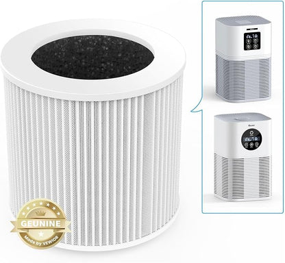 VEWIOR Official A1 A1W Air Purifier Replacement Filter H13 True HEPA Air Filter by VEWIOR