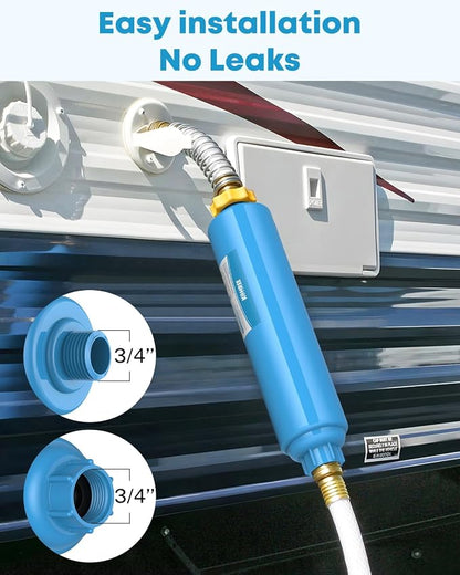 Kohree RV Inline Water Filter, NSF Certified, Camper Water Filter Reduces - Image 7