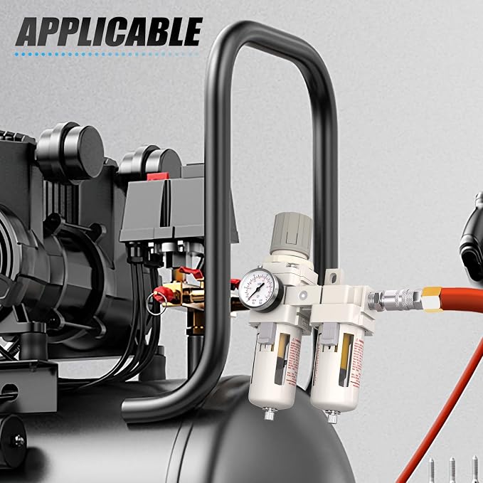 1/2" NPT Air Drying System, Double Air Filters - Image 7