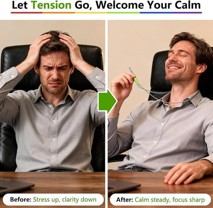 ASTOFLI Breathing Necklace for Anxiety Relief – Flavored Air Breathe Necklace - Image 2
