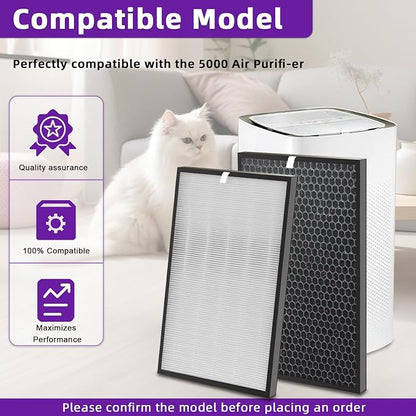 4-Pack 5000 Replacement Filter Compatible - Image 3