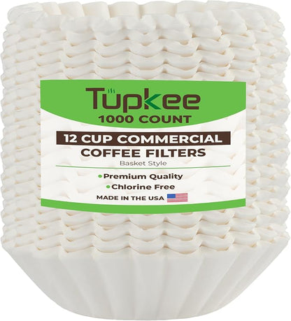 Tupkee 12-Cup Large Coffee Filters by Tupkee